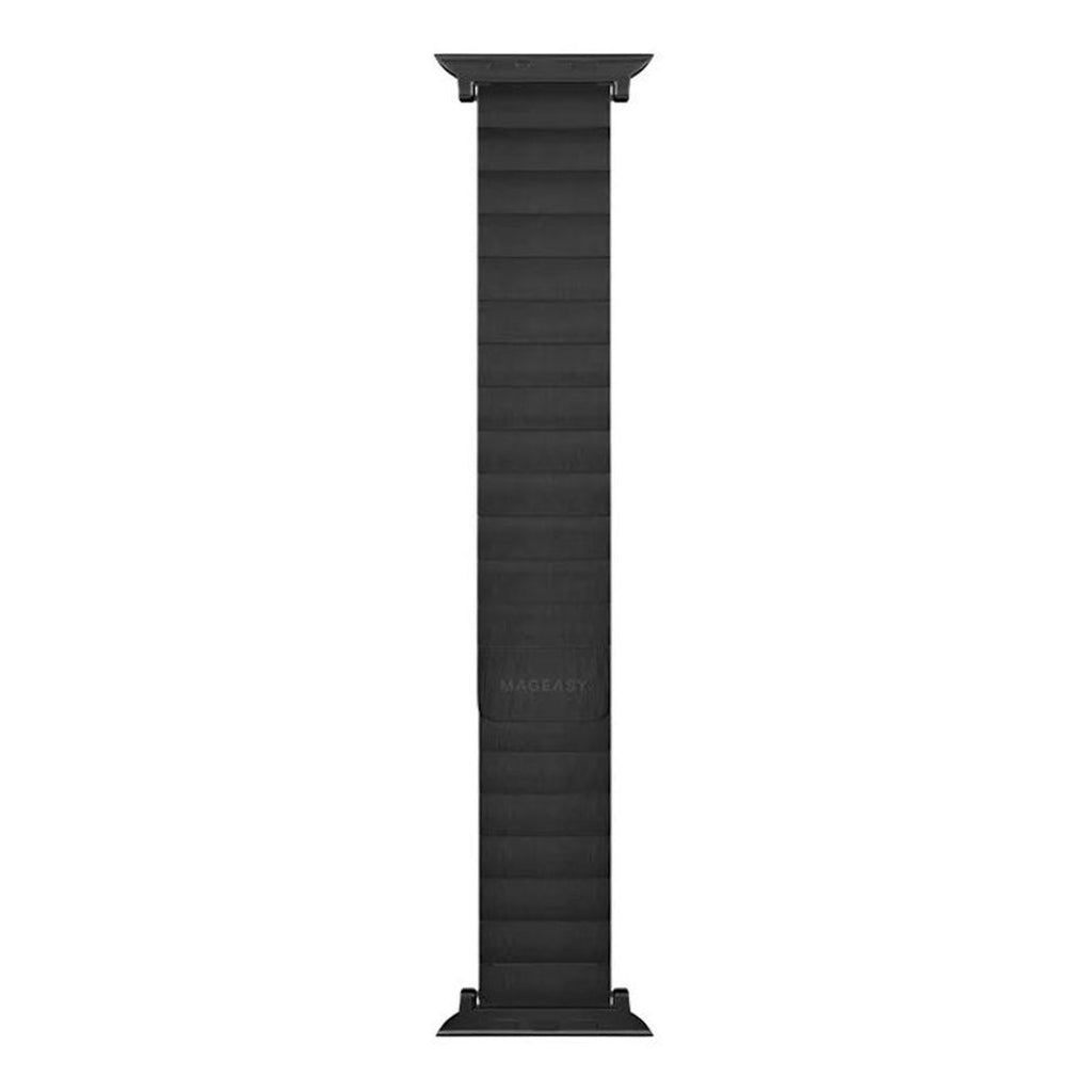 Mageasy Maestro Silver - Magnetic Stainless Steel Band for Apple Watch