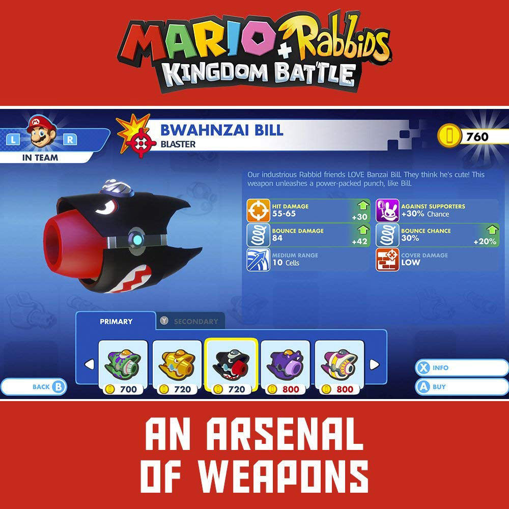 Nintendo Mario + Rabbids Kingdom Battle