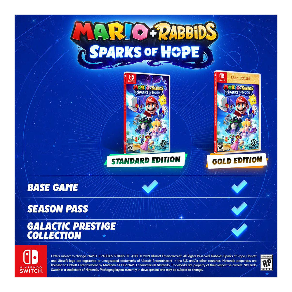 Nintendo Mario + Rabbids Sparks of Hope - NS
