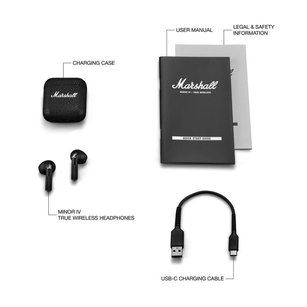 Marshall Minor IV - True Wireless Earbuds