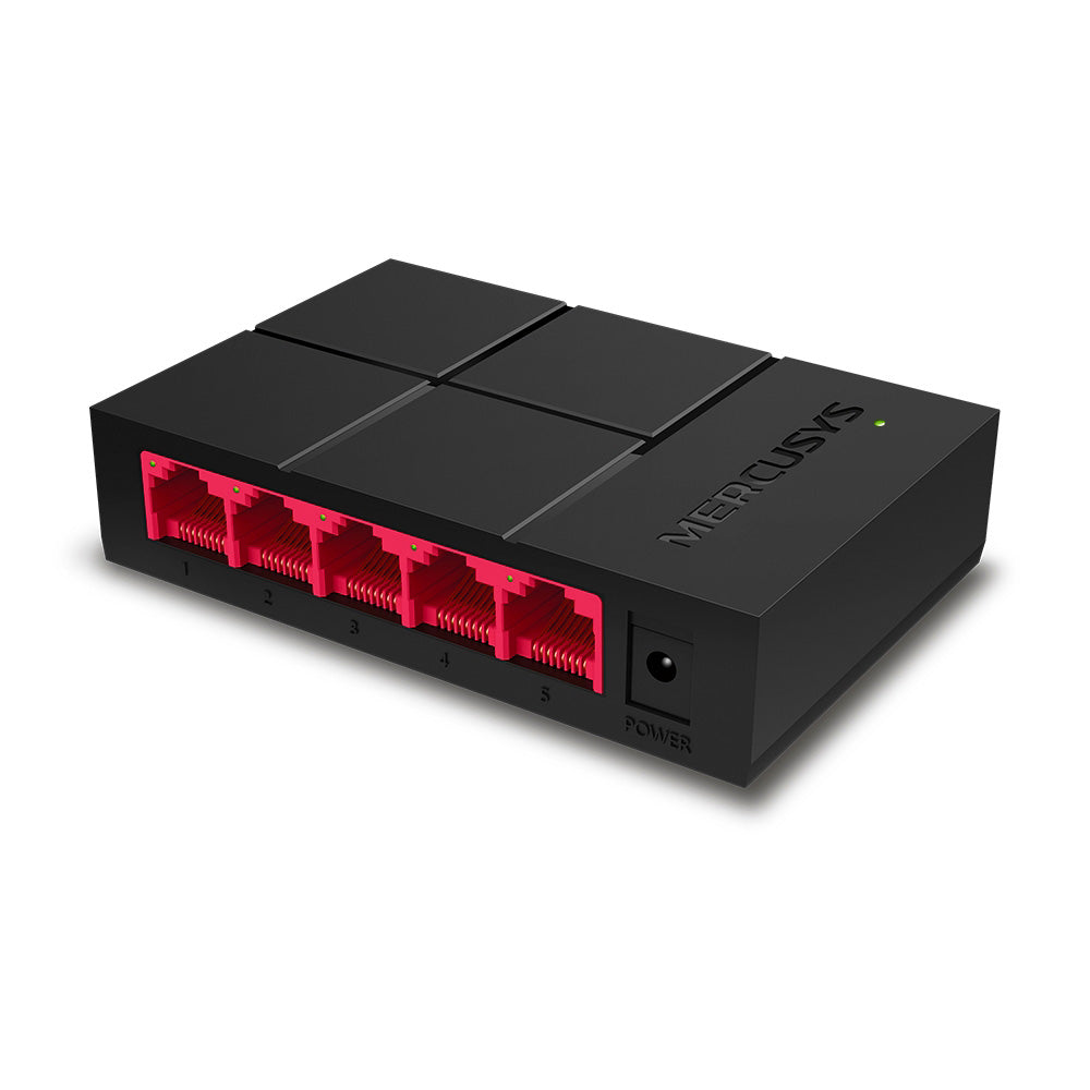 Mercusys 5-Port 10/100/1,000 Mbps Desktop Switch - MS105G