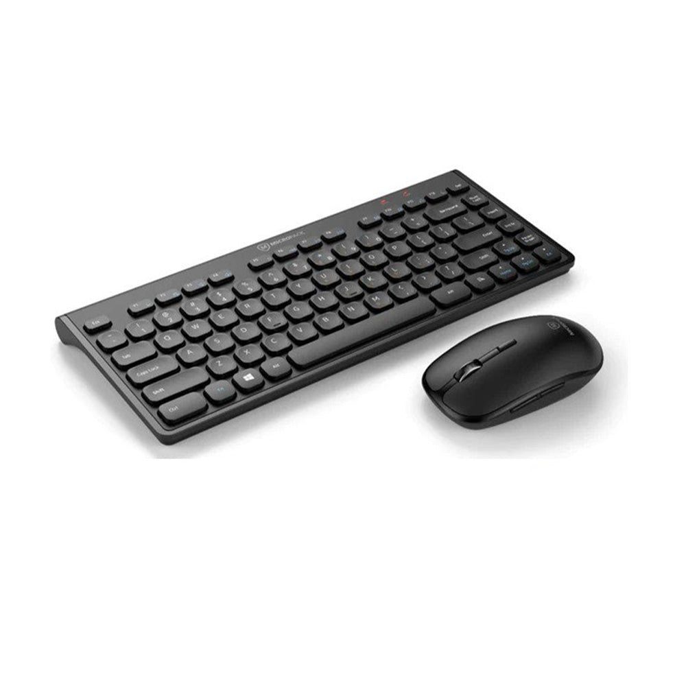 Micropack Classic Wireless Combo Keyboard & Mouse, Black | KM-203W