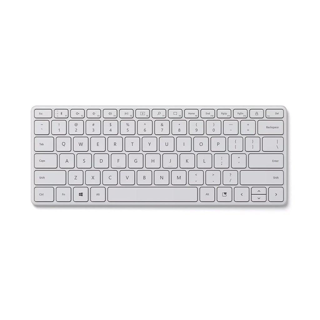 Microsoft Designer Compact Keyboard - Glacier