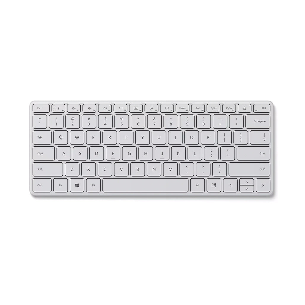 Microsoft Designer Compact Keyboard - Glacier