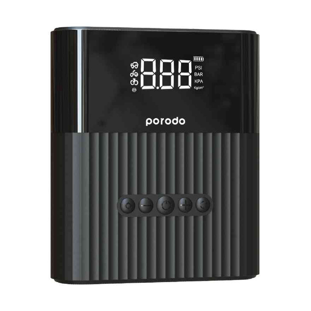 Porodo Multi Functional Jump Starter with Air Pump 8800mAh