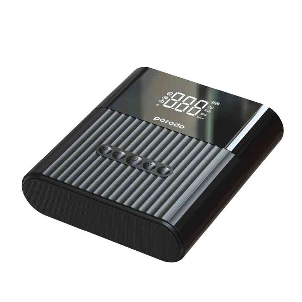 Porodo Multi Functional Jump Starter with Air Pump 8800mAh