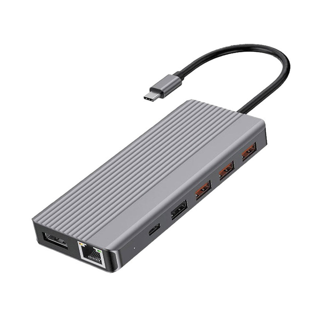 Powerology 13-in-1 USB-C Hub - Dark