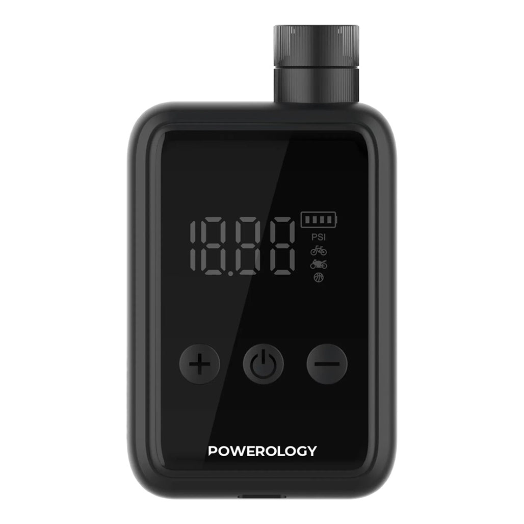 Powerology Super Compact Tire Inflator - P25CMAPBK