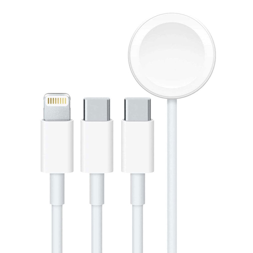 Porodo PB-AWLCC-WH USB-C to Lightning Type-C Watch Charger