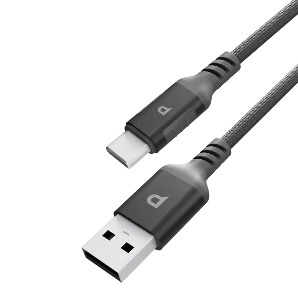 Powerology Power Sync Flex USB-A to USB-C Cable PD 20W
