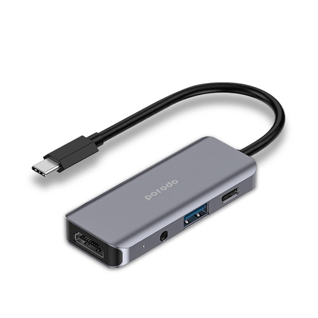 Porodo Blue 7-in-1 USB-C Hub