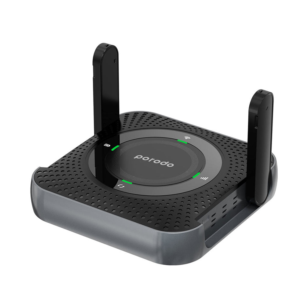 Porodo portable CPE MiFi 3G/4G Wireless Router 4000mAh