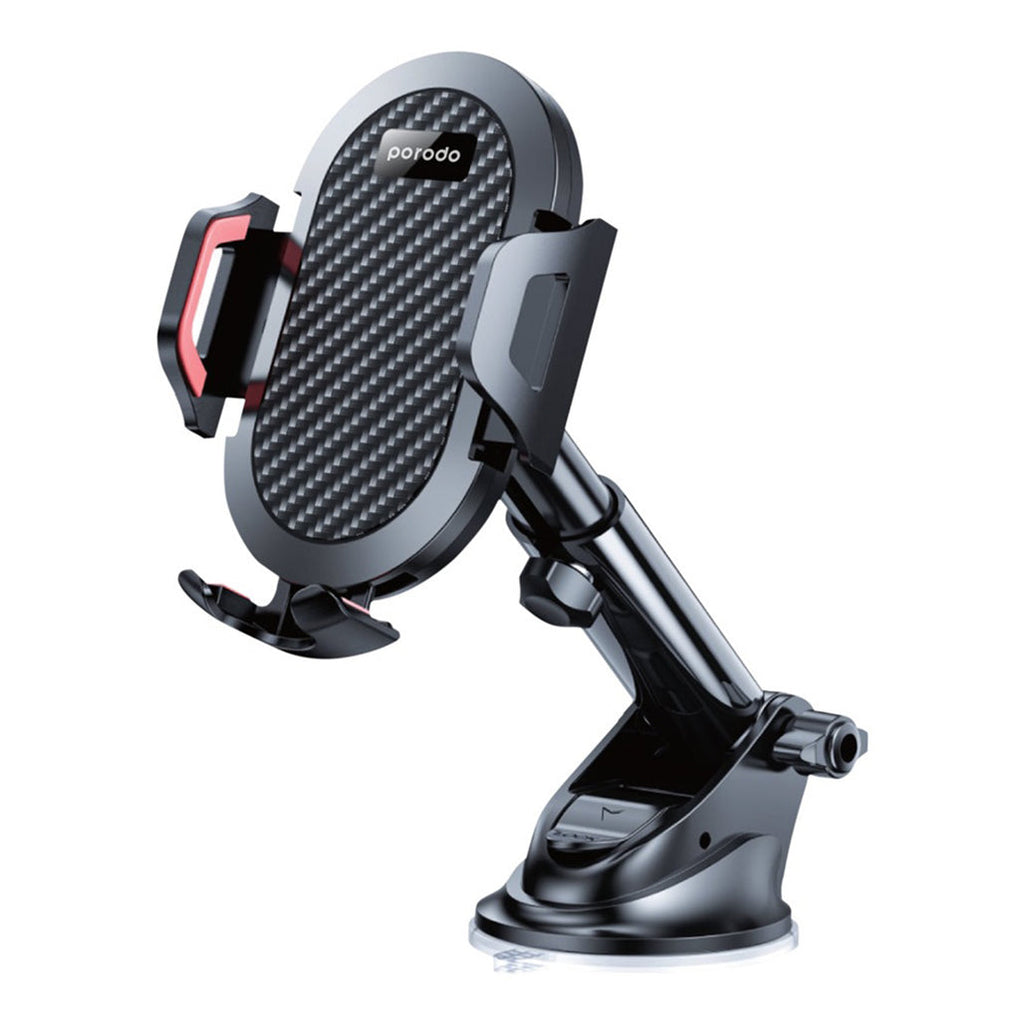 Porodo ABS + Silicone 360° Rotatable Universal Car Mount