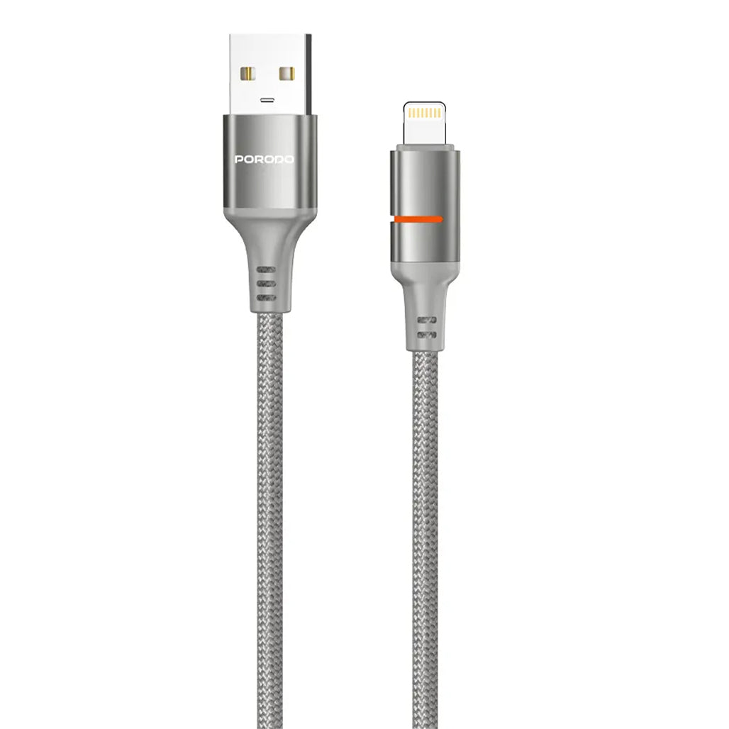 Porodo USB-C to Lightning LED Light Cable