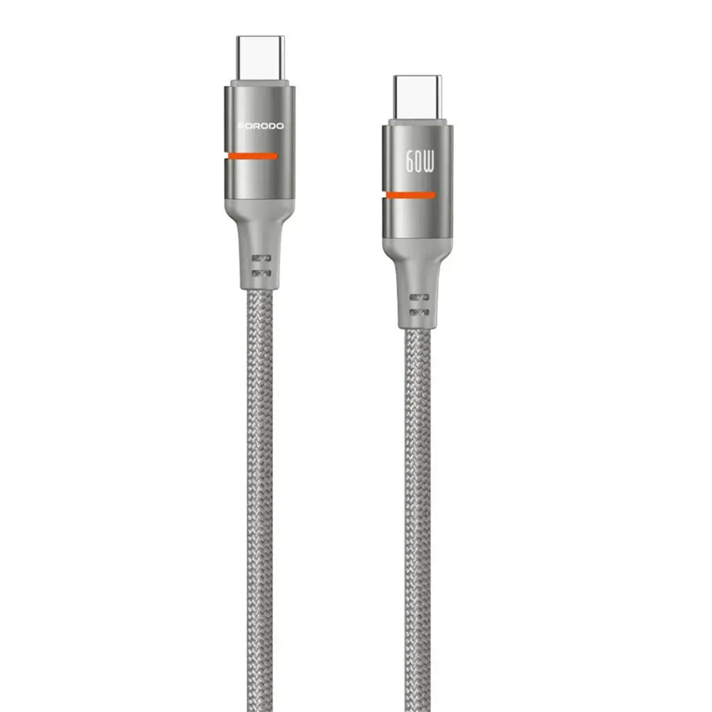 Porodo USB-C to USB-C LED Light Cable