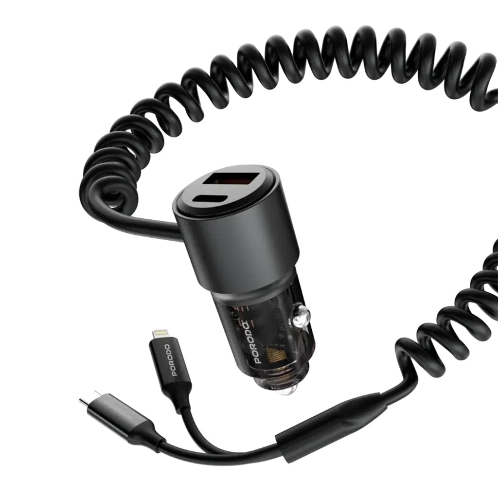 Porodo 95W High-Speed Multi-Device Car Charger