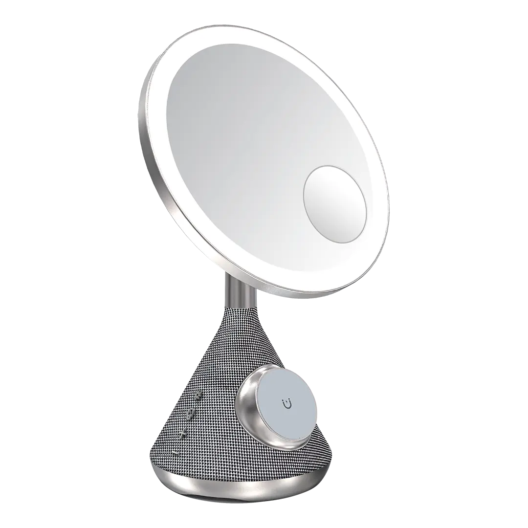 Porodo LED Makeup Mirror with Wireless Charging and Speaker