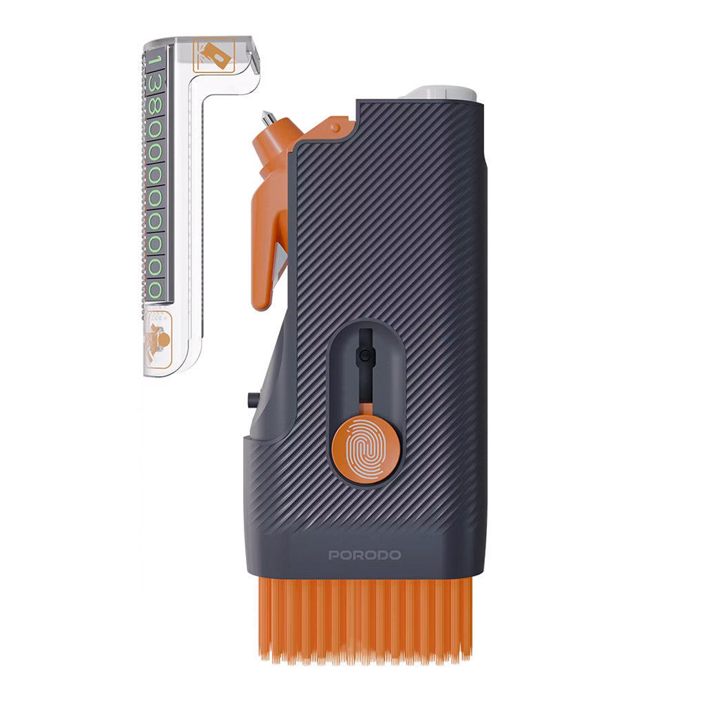 Porodo Lifestyle Emergency Car Safety & Cleaning Kit