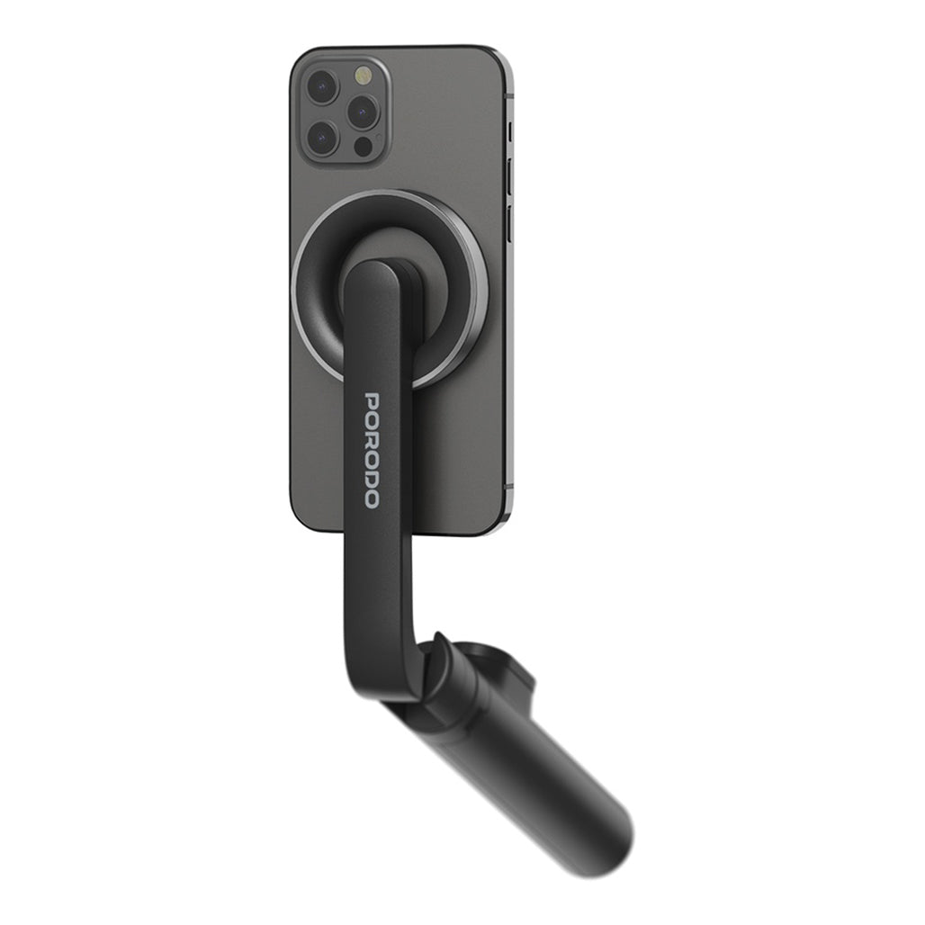 Porodo Magnetic Selfie Stick with 64.5cm Extendable Tripod