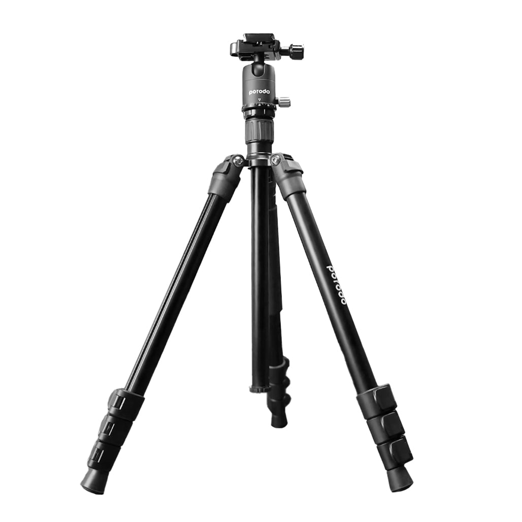 Porodo Professional Aluminum Tripod with Ballhead