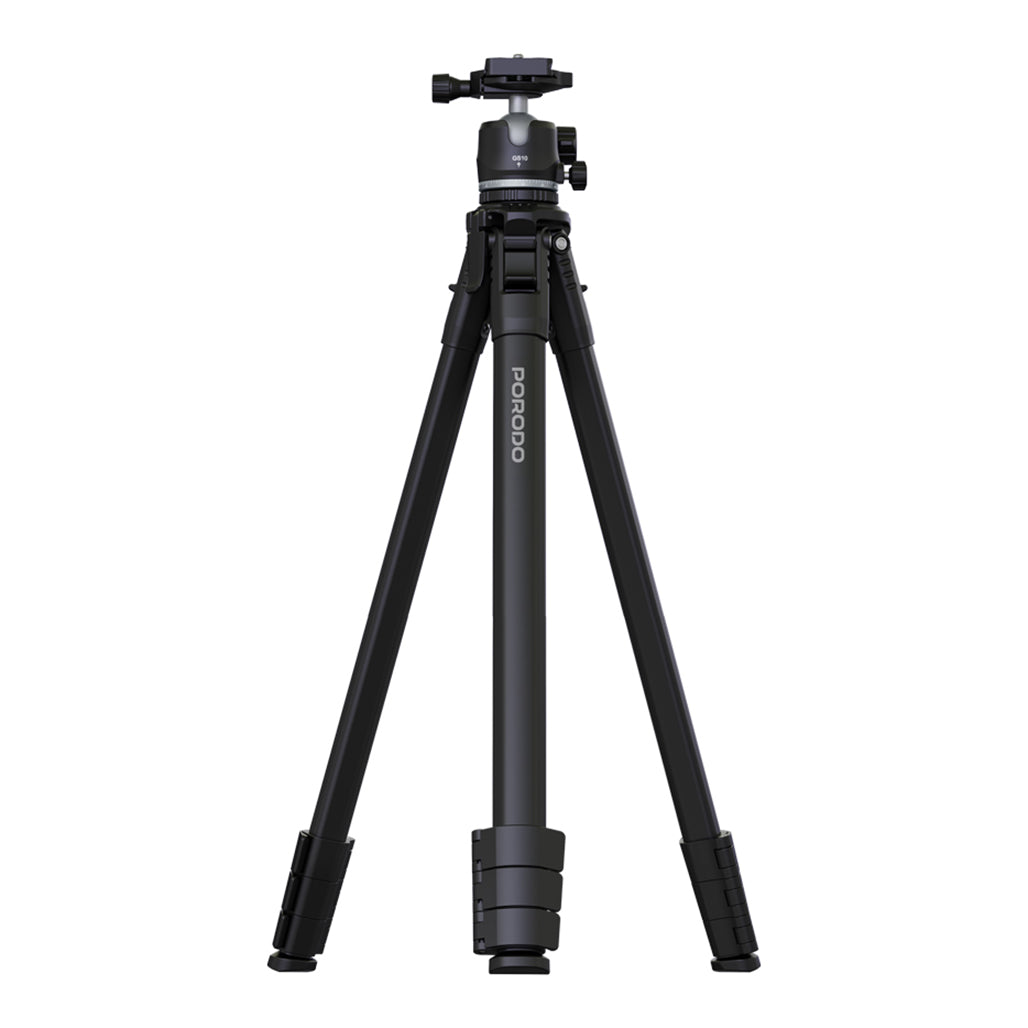 Porodo Ultra-Light Aluminum Tripod - Black