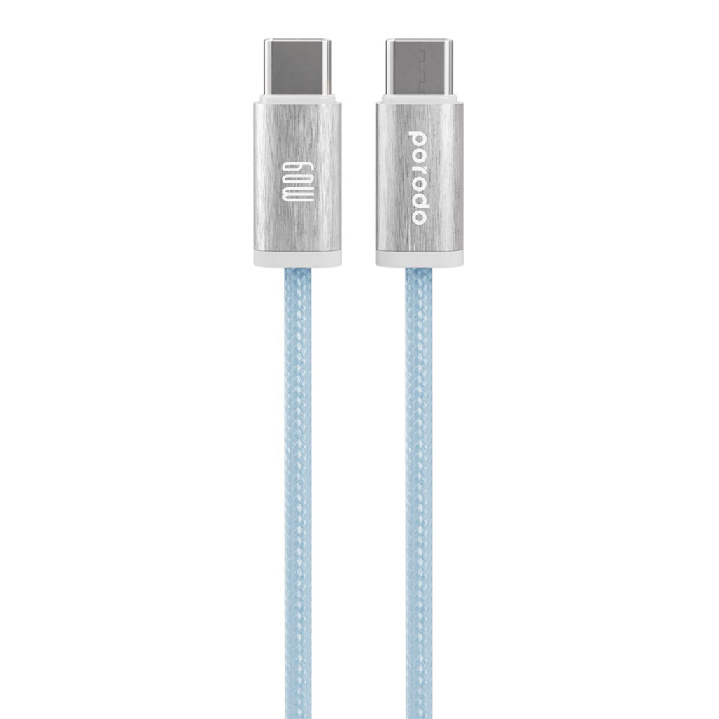 Porodo Woven 60W Type-C to Type-C Cable 1.2M