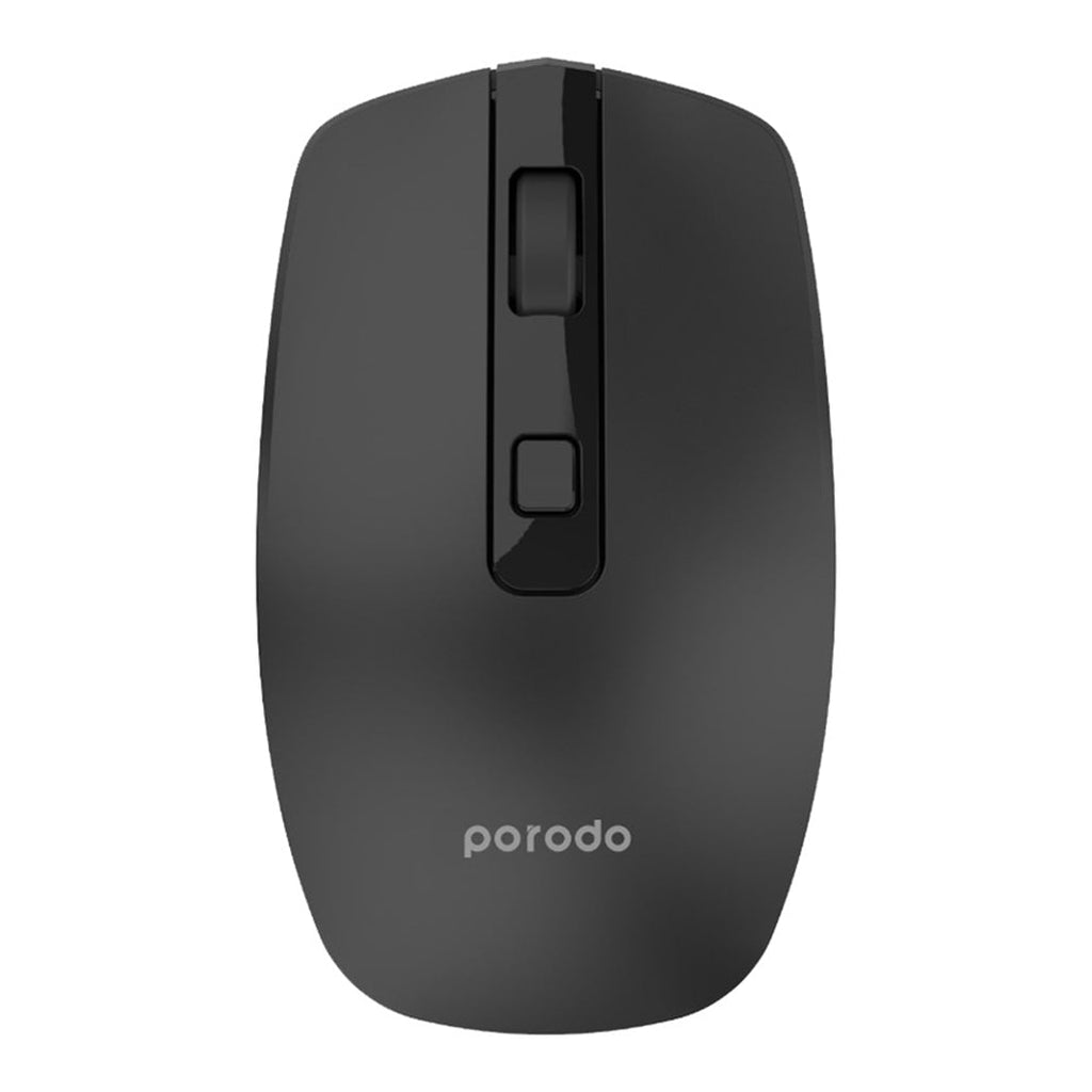 Porodo 2.4G Wireless and Bluetooth Rechargeable Mouse DPI 1200