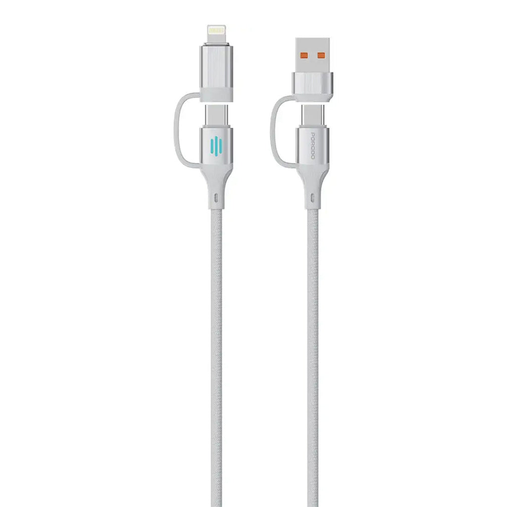 Porodo 4-In-1 High-Speed Charging Cable PD 240W