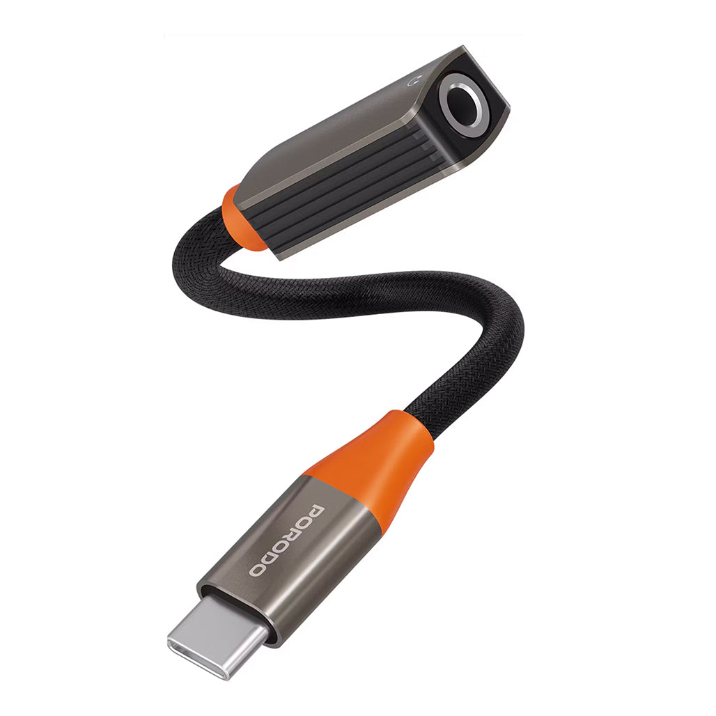 Porodo AudioLink USB-C to 3.5 mm Audio Jack Adapter