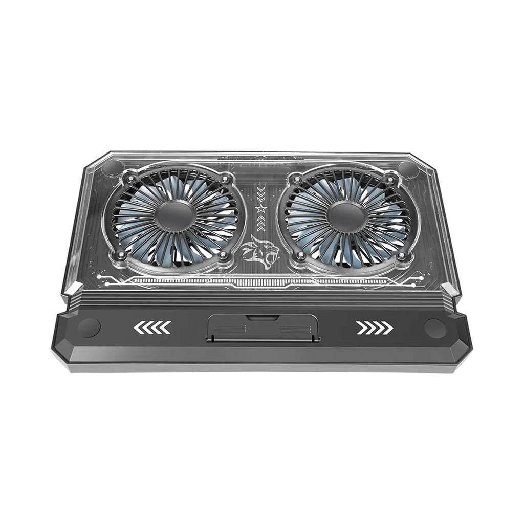 Porodo PDX121 Gaming Crystal Shell Laptop Cooling Pad