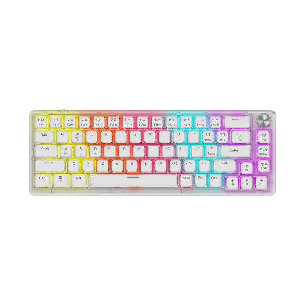 Porodo PDX223 Gaming Pudding Keycaps Mechanical Keyboard
