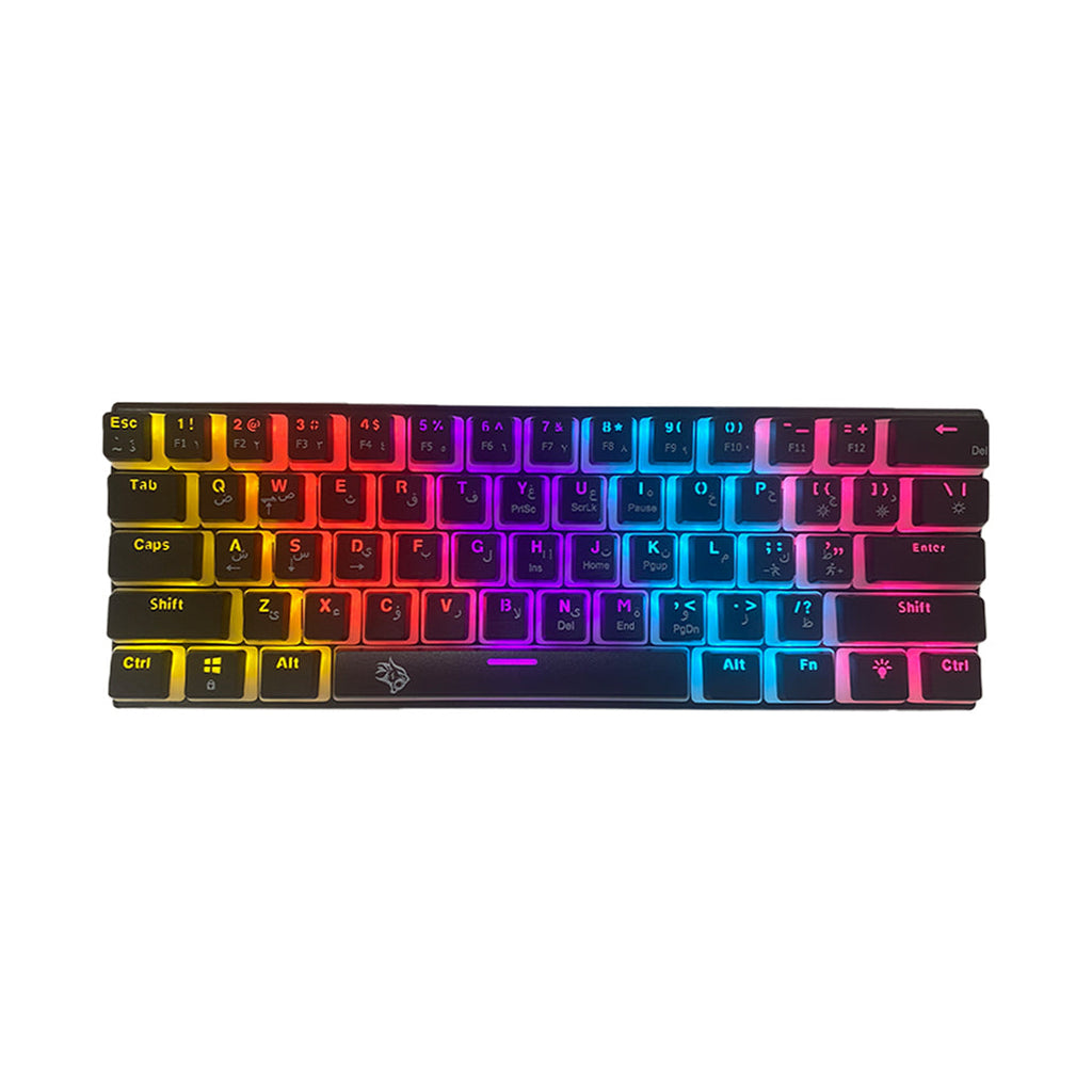 Porodo Gaming PDX224 61-Key Mechanical Keyboard