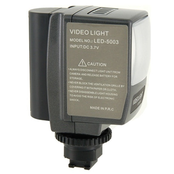Video Light LED Lamp Rechargeable for Sony Camera DV Camcorder - 5003