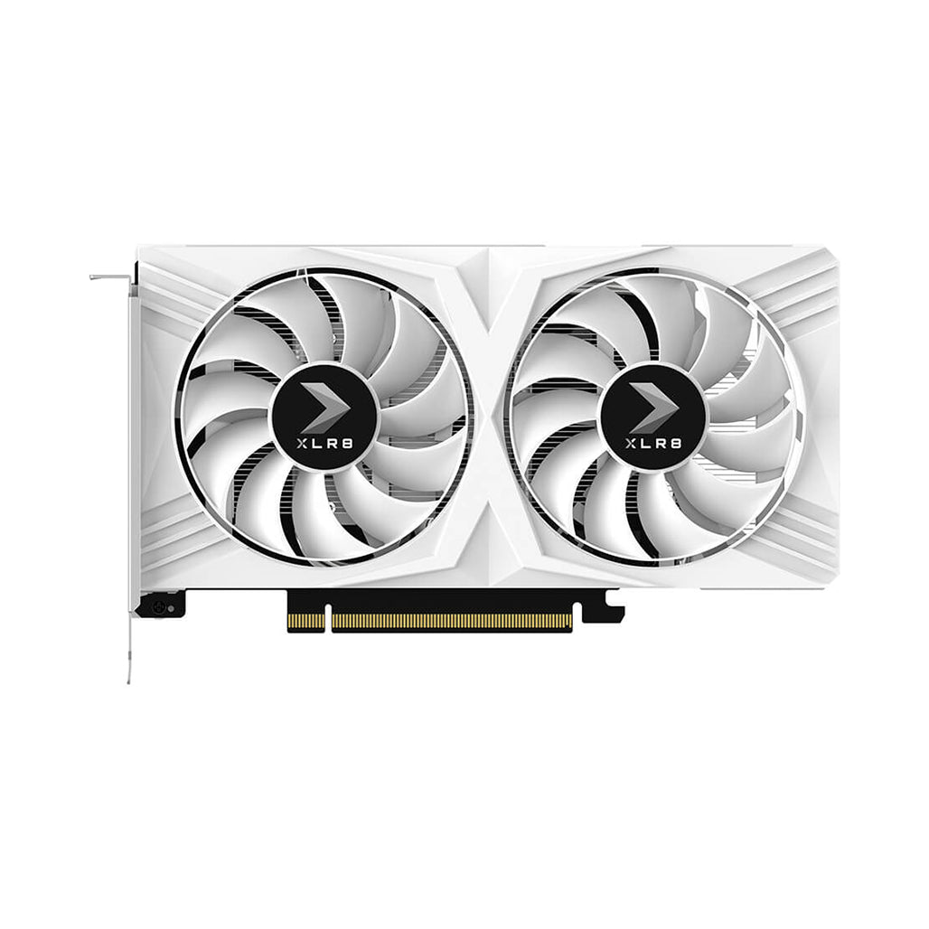 PNY GeForce RTX 4060 8GB OC XLR8 VERTO DF White Edition.