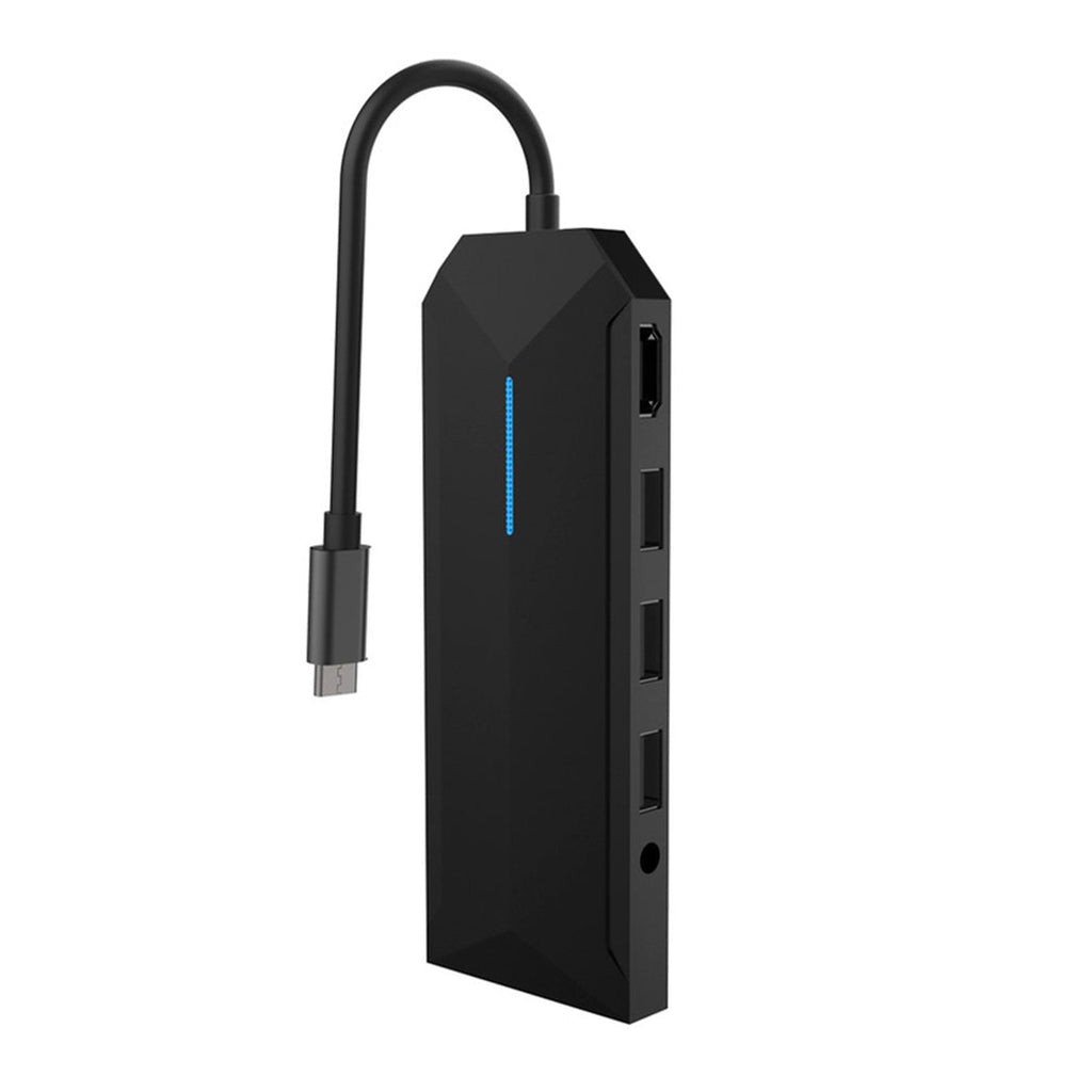 Porodo Gaming 9in1 USB-C HUB - 4K Gamers Edition | PDX526