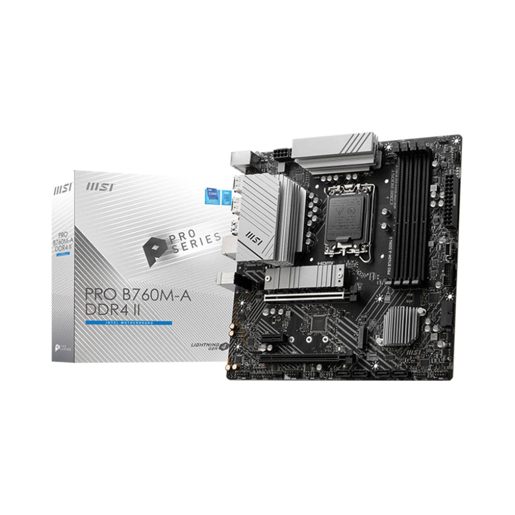 MSI Motherboard Pro B760M-A Wifi DDR4