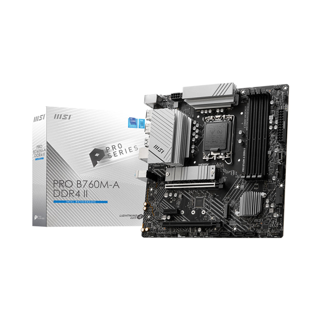 MSI Motherboard Pro B760M-A Wifi DDR4