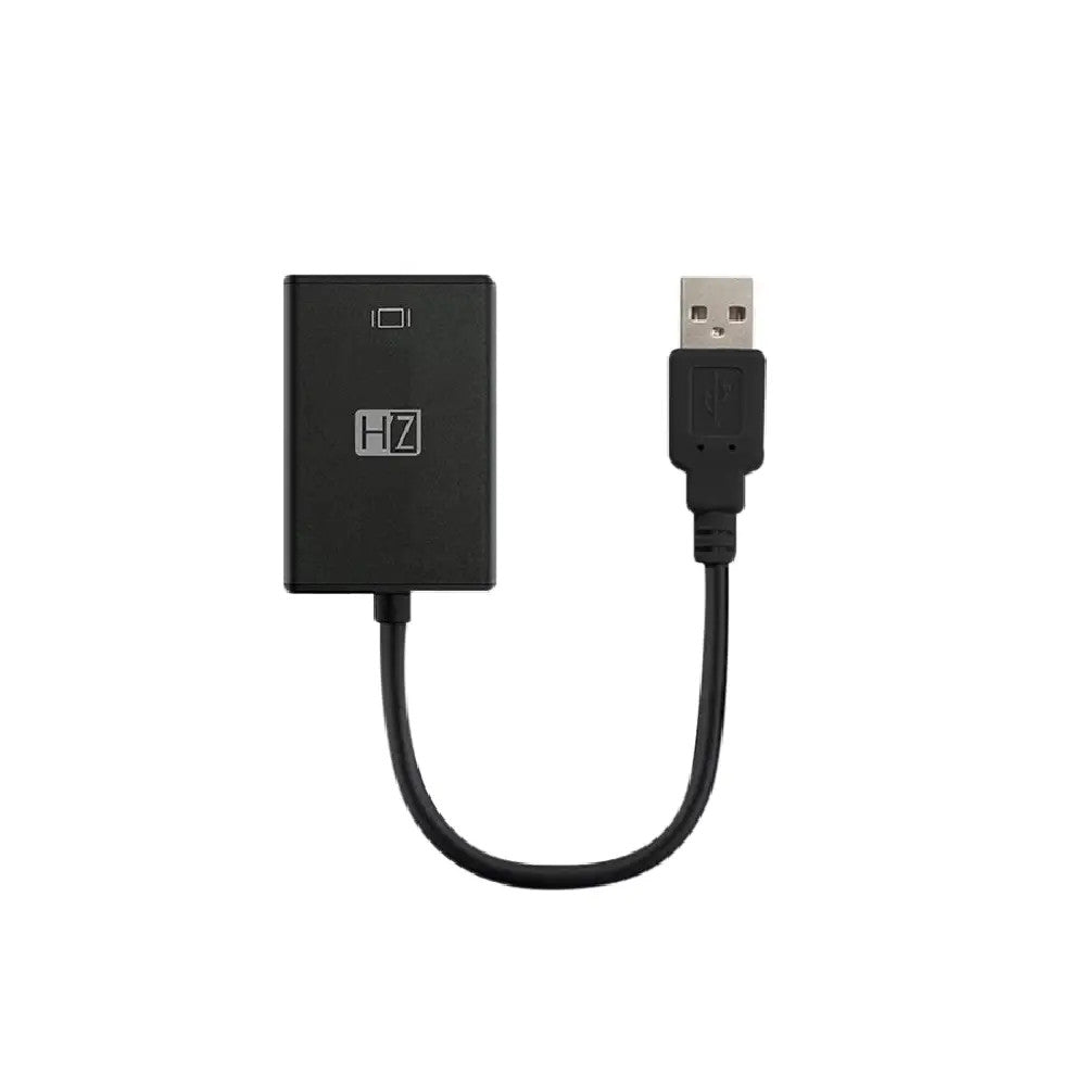 Heatz ZT23 USB to Hdmi Converter with Audio Support