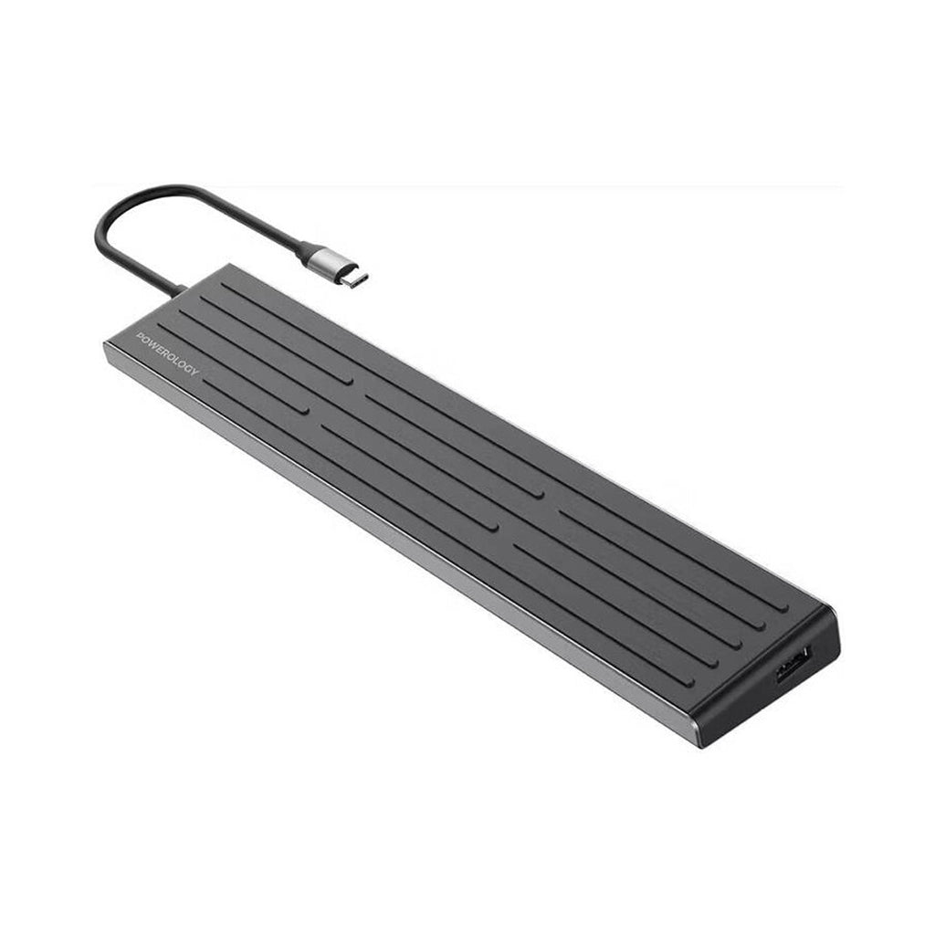 Powerology Nexis 13-in-1 Multi-Display USB-C Hub & Laptop Stand