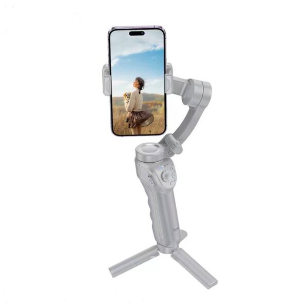 Hoco Intelligent Tracking Anti-Shakes Axis Gimbal, Gray | K24