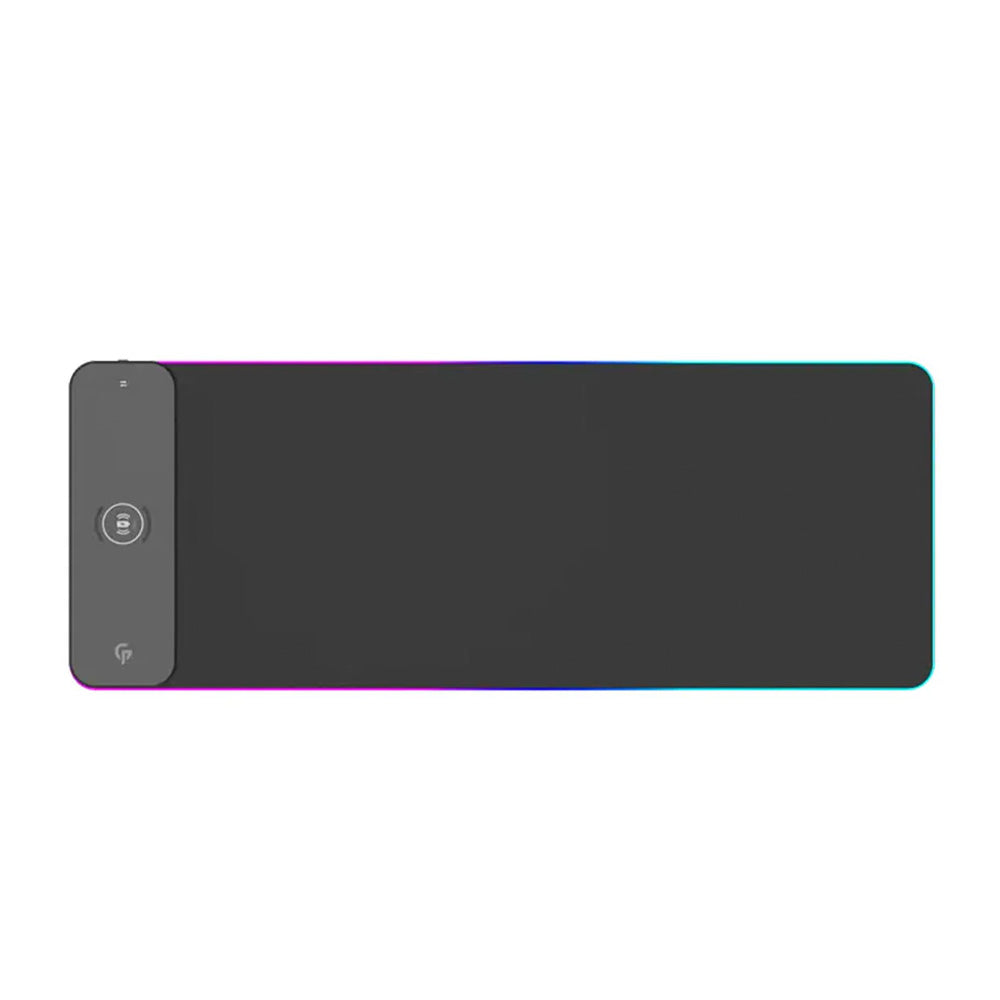 Porodo Gaming RGB Gaming Mouse Pad With 15W Fast Wireless Charger