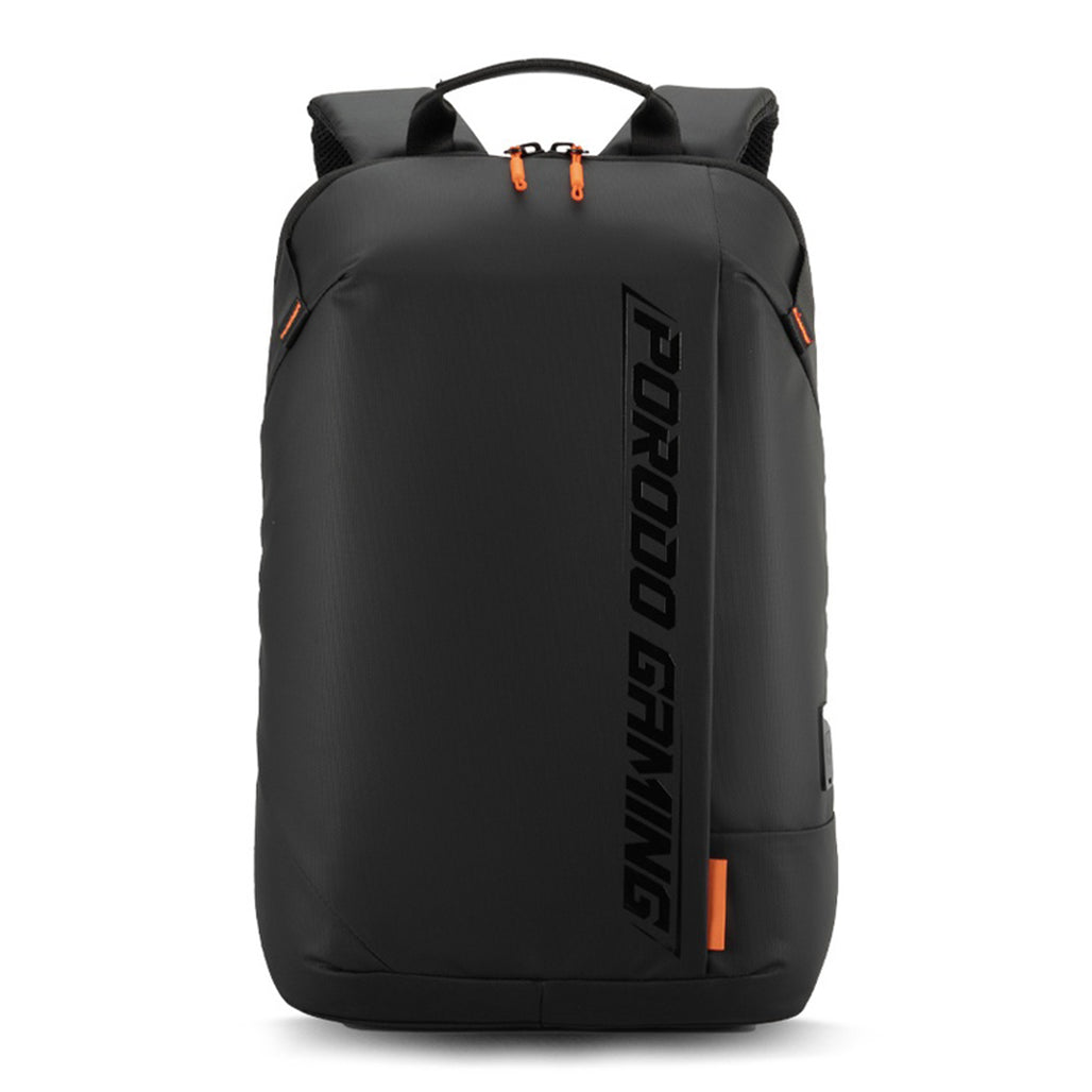 Porodo Gaming PDX533 - Laptop Backpack With USB-C Port - Black