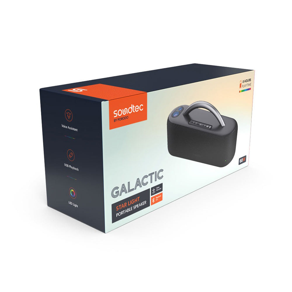 Porodo Soundtec Star Light Portable Speaker