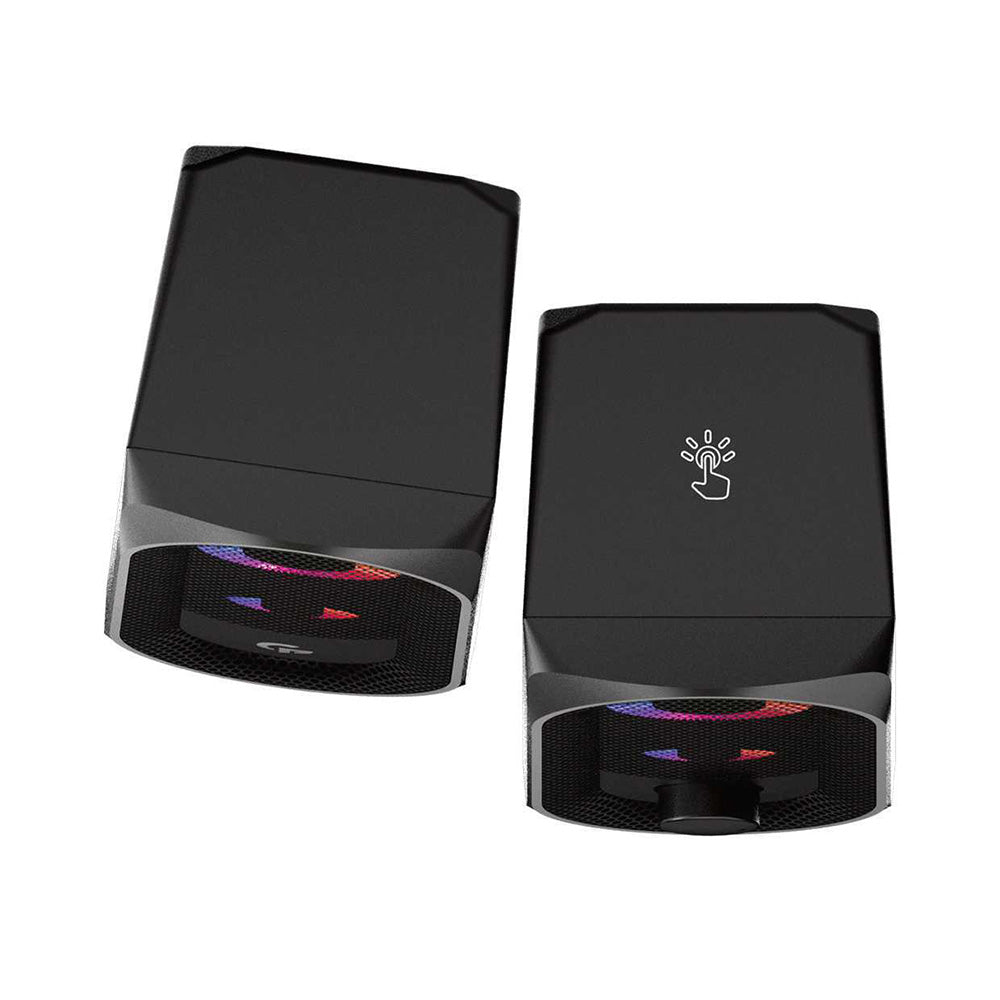 Porodo Stereo Gaming Speakers With Lighting Touch Sensor PDX511