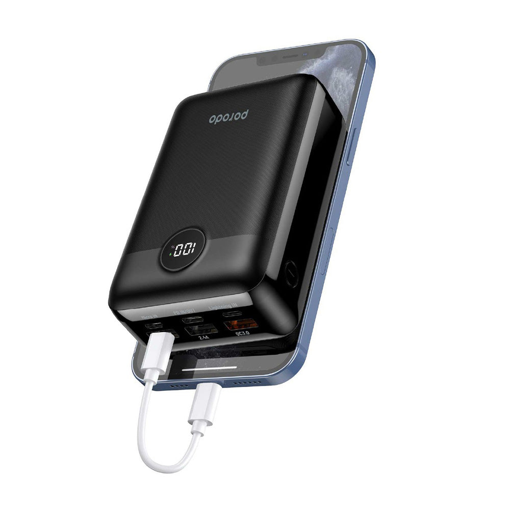Porodo Super Compact Power Bank 30000mAh