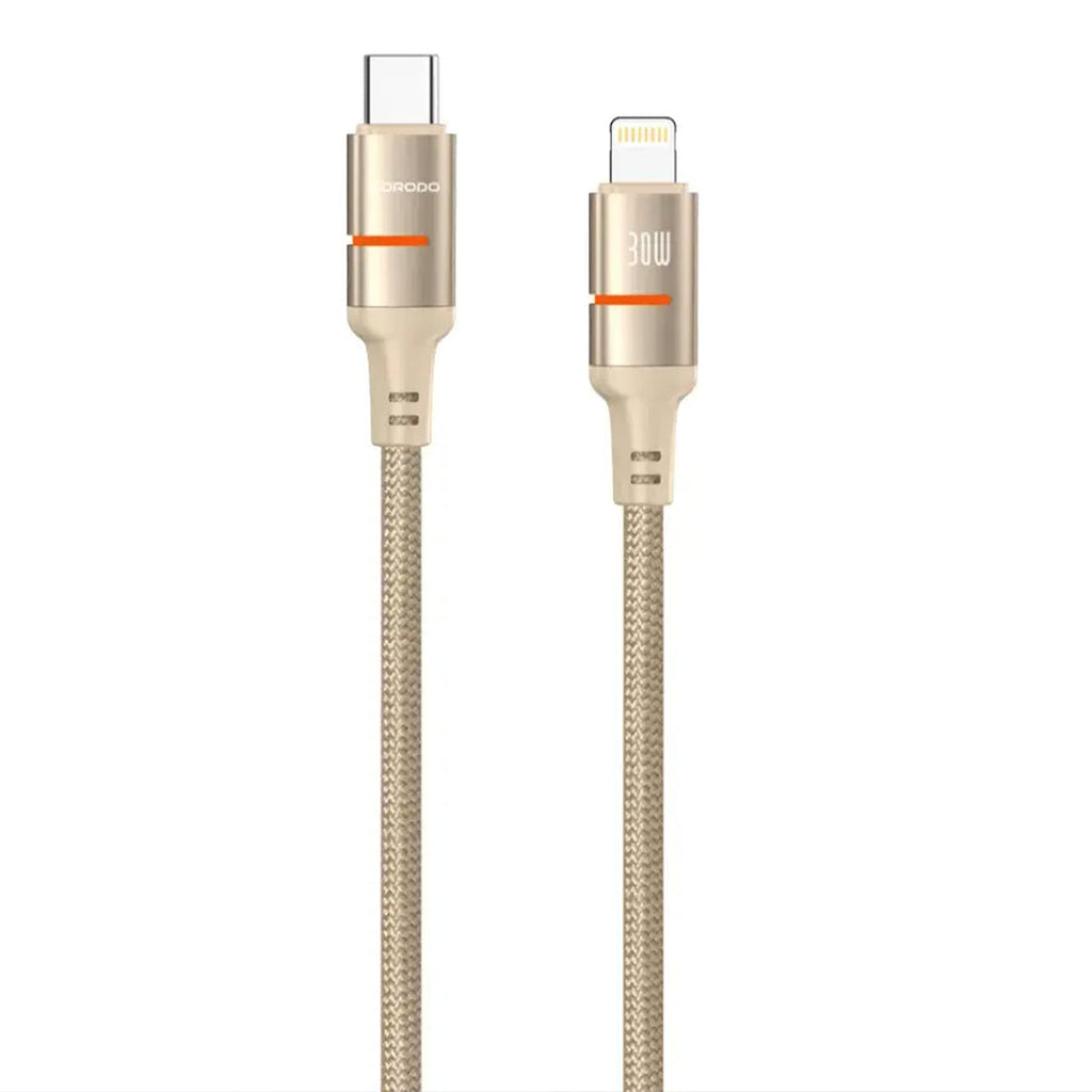 Porodo USB-C to Lightning LED Light Cable