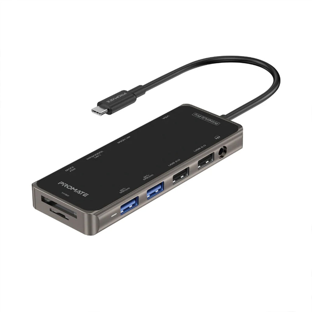 Promate PrimeHub-Pro Ultra-Fast Multiport USB-C Hub