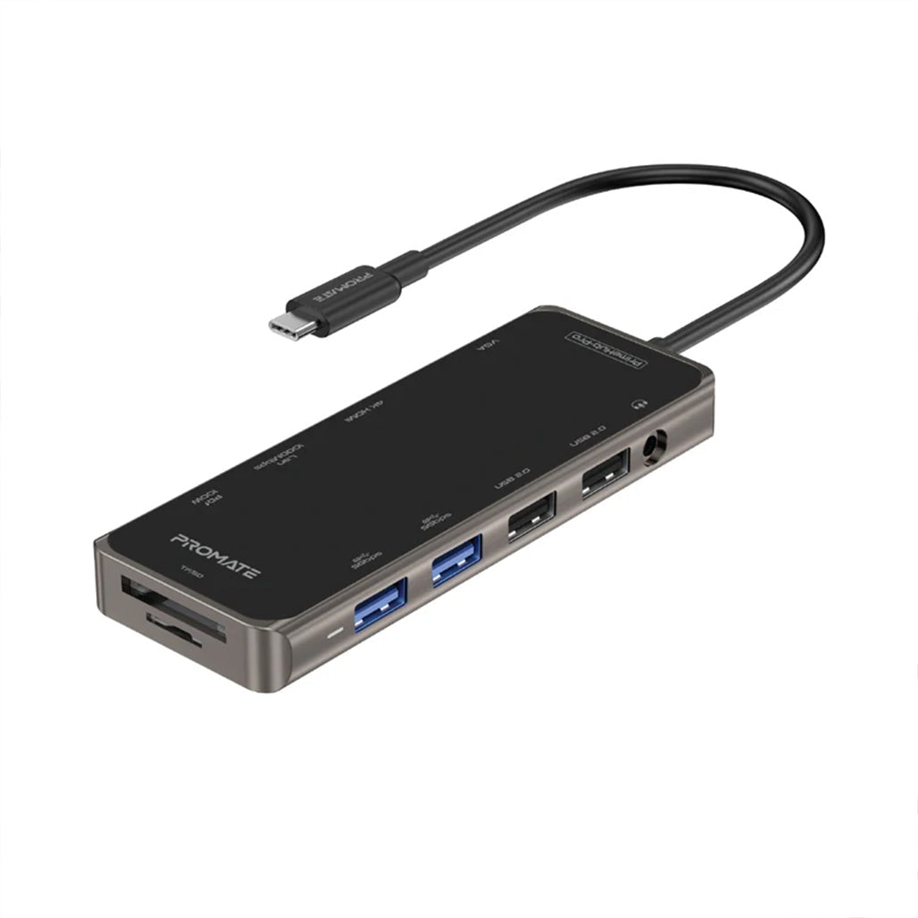 Promate PrimeHub-Pro Ultra-Fast Multiport USB-C Hub
