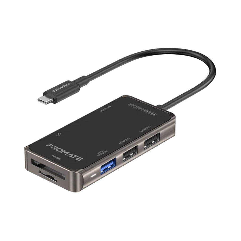 Promate Ultra-Fast Compact Multi-Port USB-C Hub