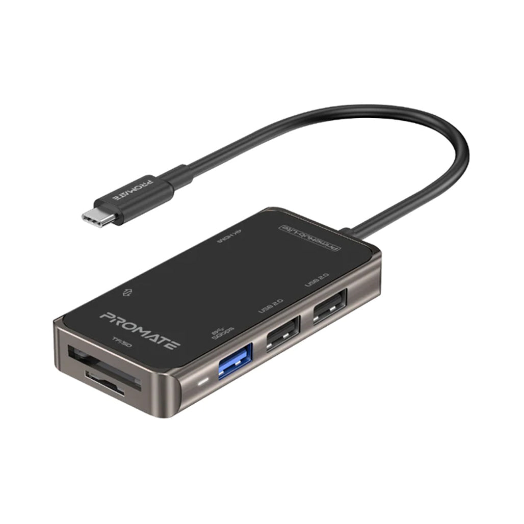 Promate Ultra-Fast Compact Multi-Port USB-C Hub
